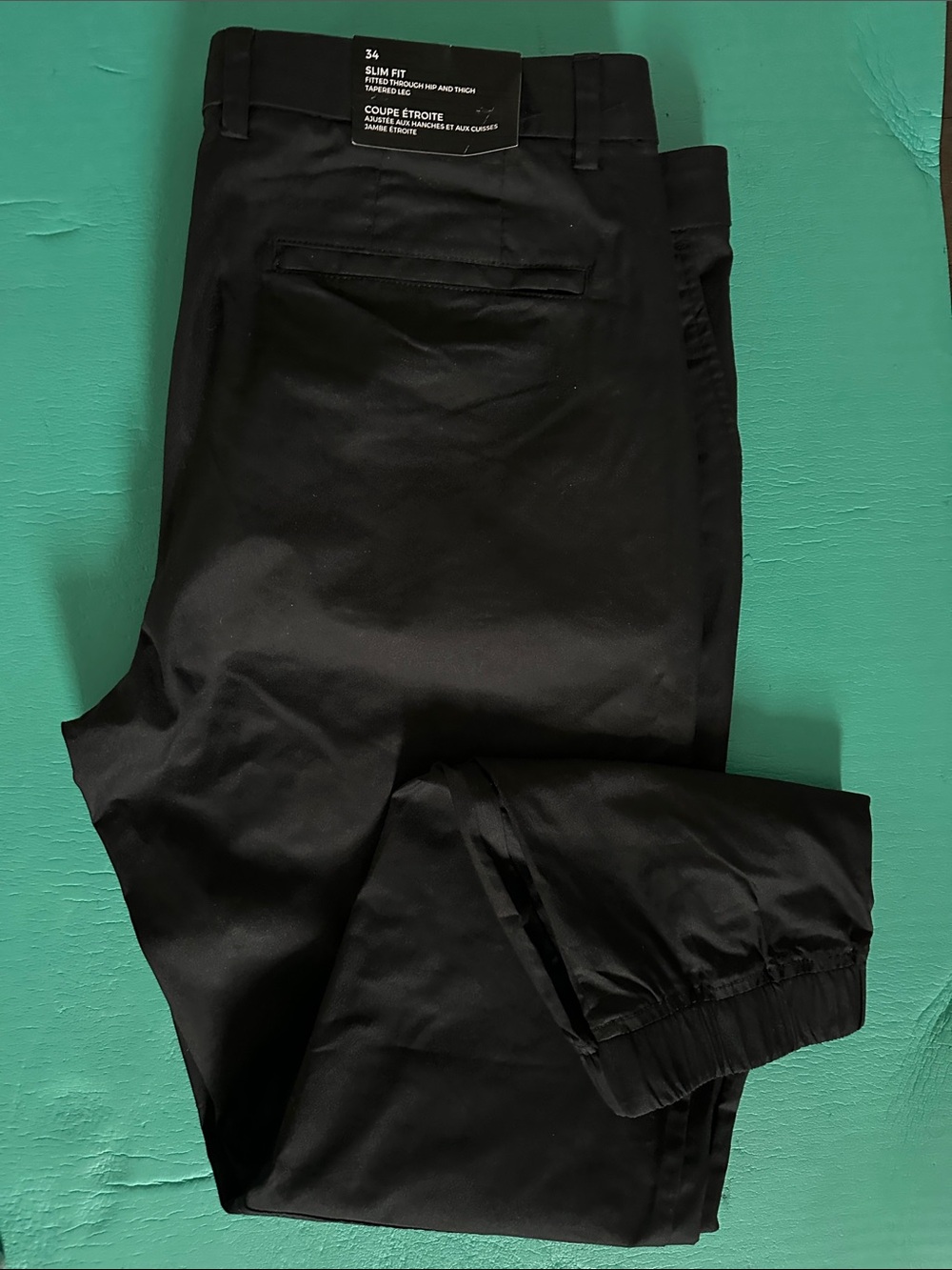 RW&CO. Slim Fit Black Men's joggers